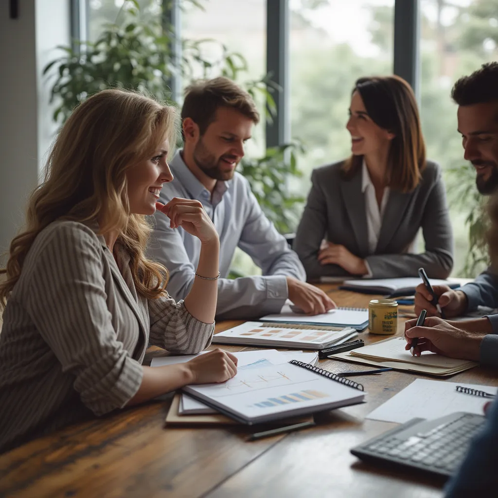 Coaching uno a uno con giovane imprenditore